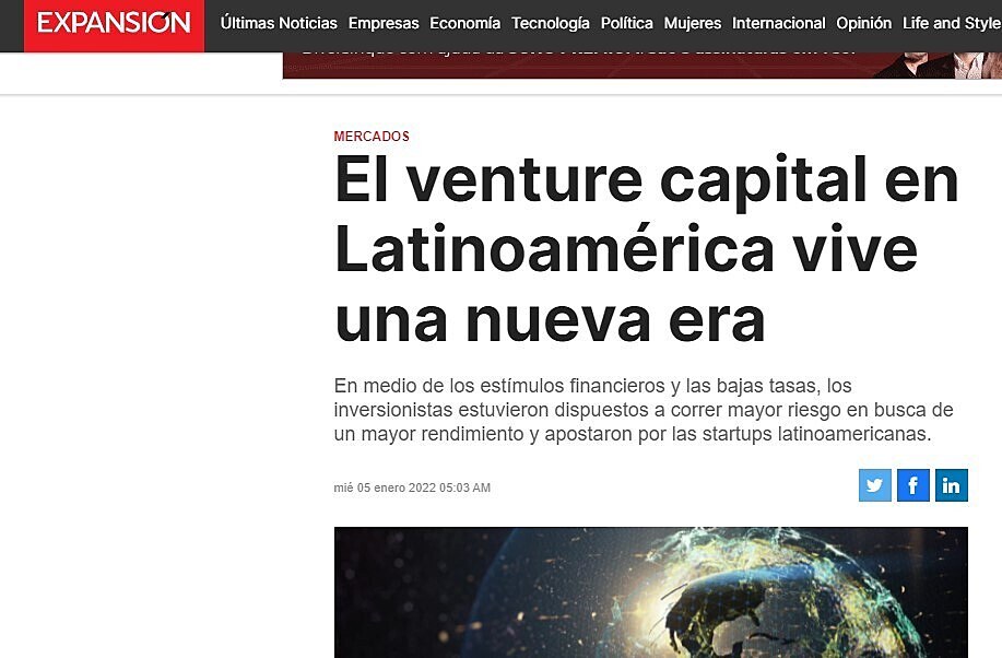 El venture capital en Latinoamrica vive una nueva era